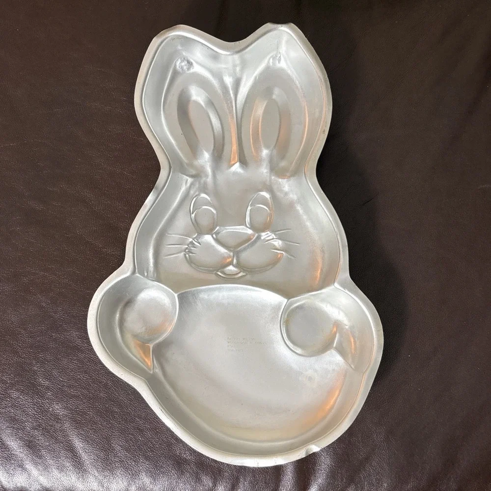 Vintage Wilton Easter Bunny Cake Pan‎ 1979 #502-1913 Made In Korea